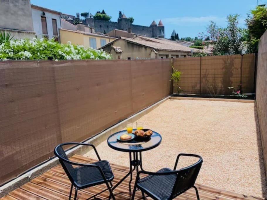 Studio Du Chateau Climatisee Carcassonne Exterior photo